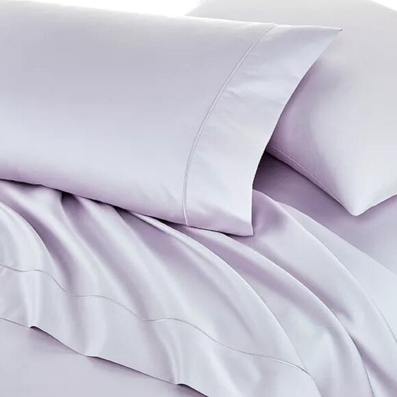 new WISTERIA Charter Club Sleep Luxe 800 TC 100% Cotton Sateen QUEEN Sheet Set - Picture 8 of 9